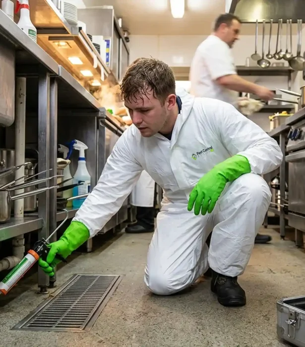 Cockroach Control Services process